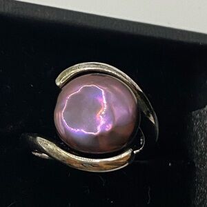 Honora Pearl Ring Size 7.5 Sterling .925